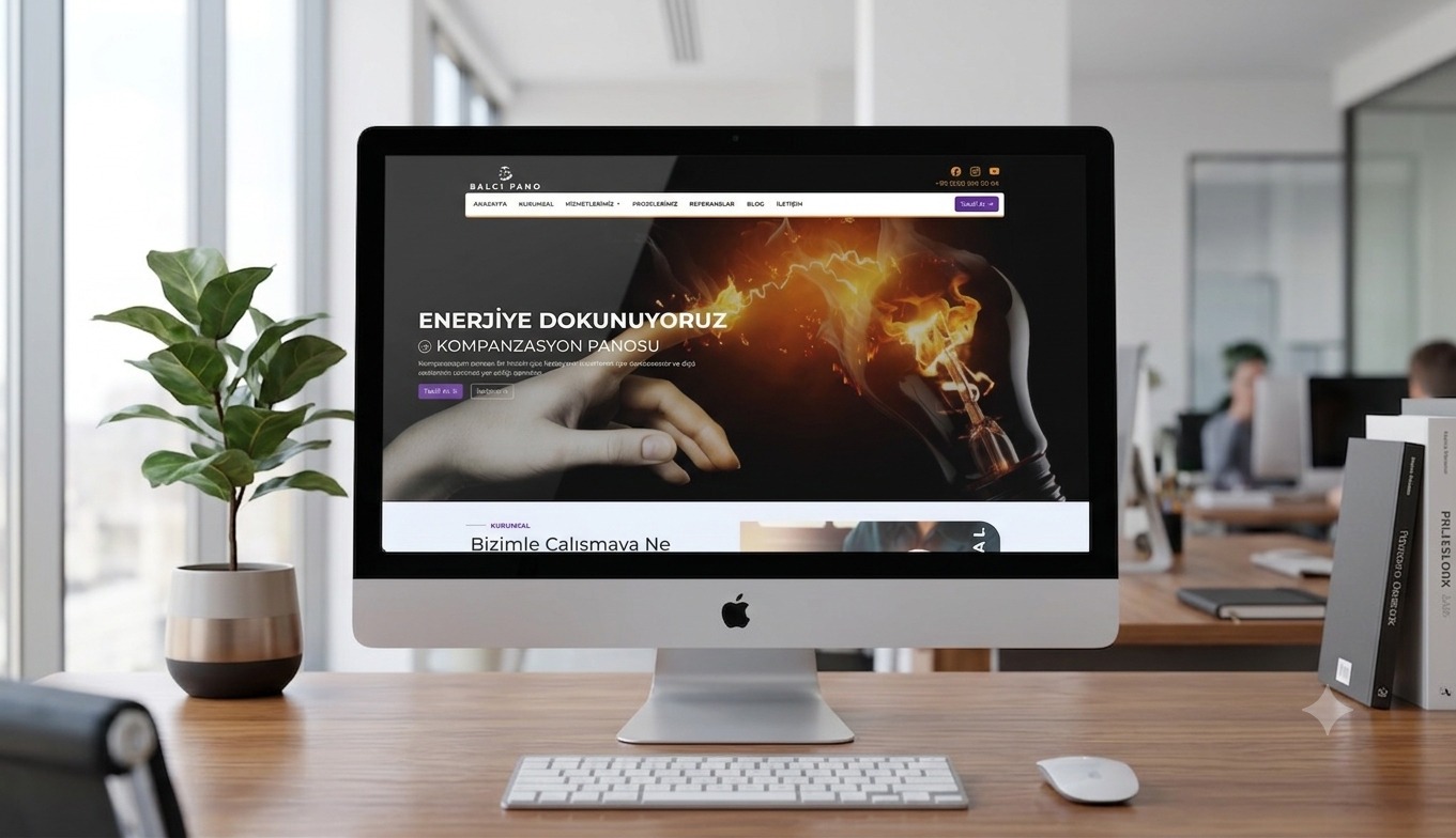 Balcı Pano Sistemleri Kurumsal Web Sitesi | Profesyonel Web Tasarım